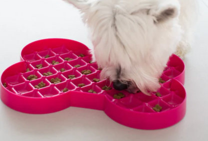 Slow Feeder Plate - with dog