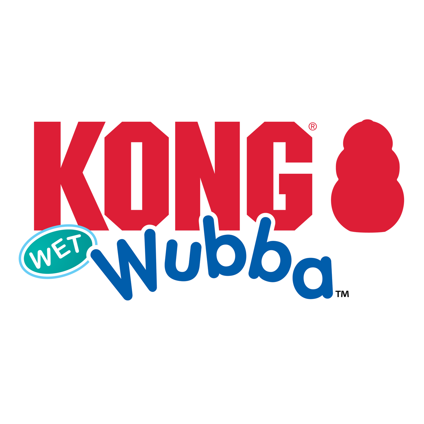 Kong Water Wubba Dog Toy- Plain Large