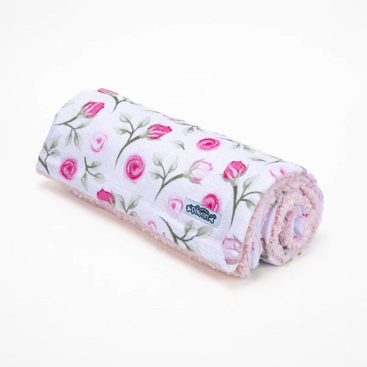 Rose Garden Fleece Blanket