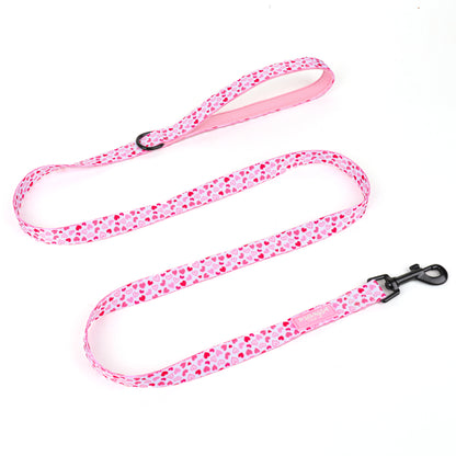 hearts long dog lead