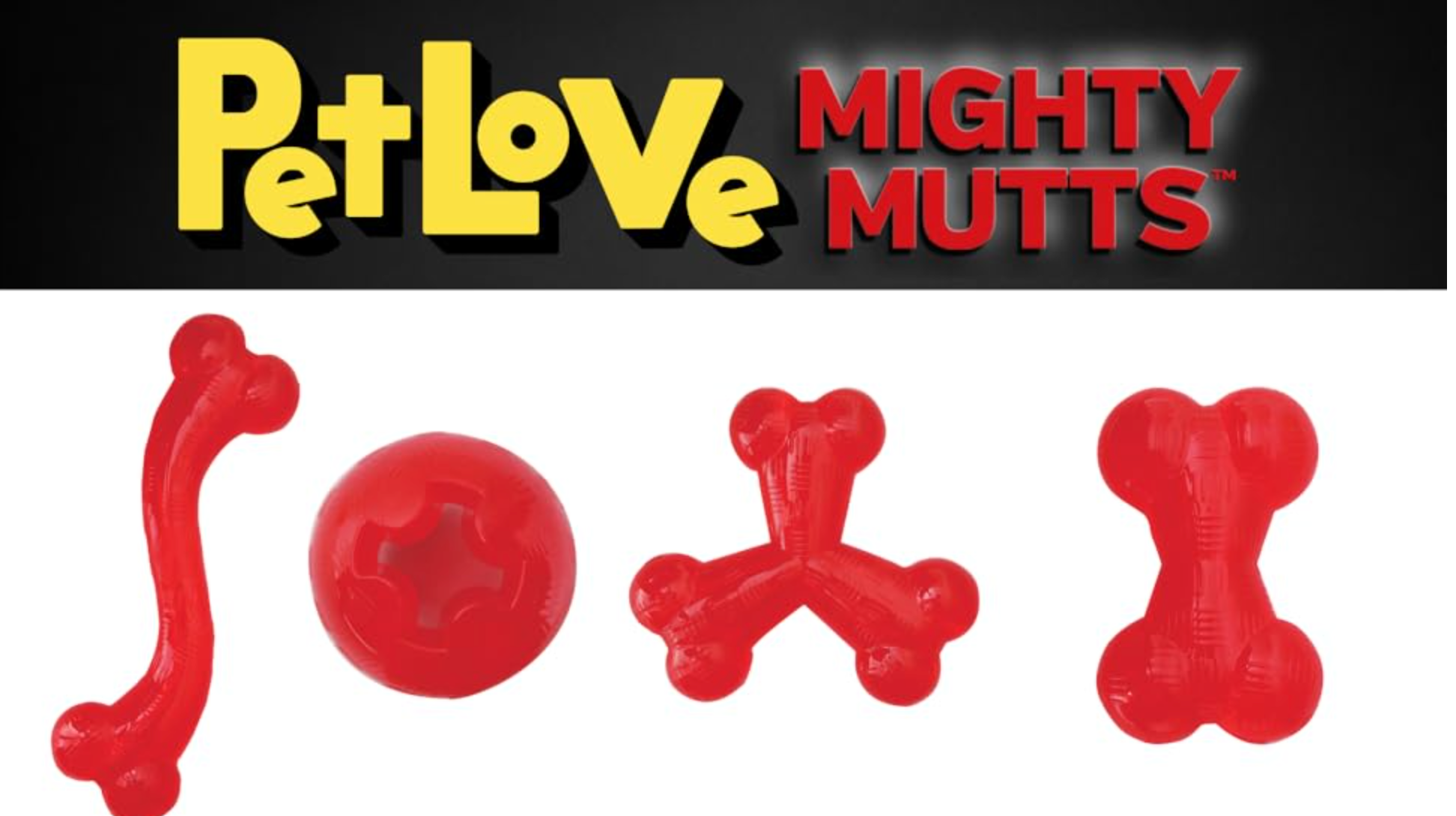 mighty mutts - different toys