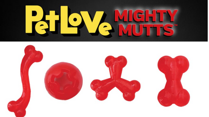 mighty mutts - different toys