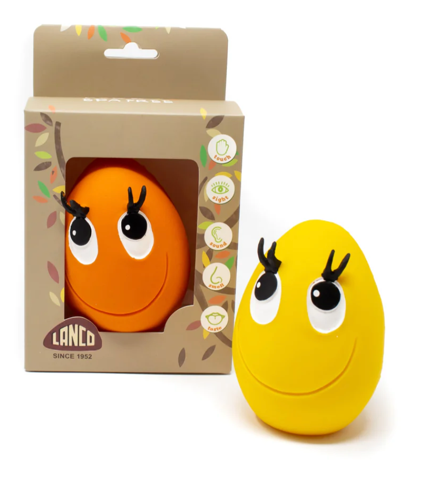 ovo eggs - yellow with packaging