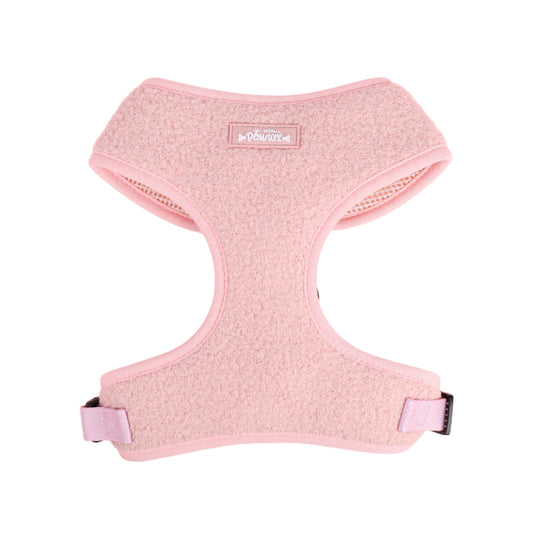 pink teddy dog harness